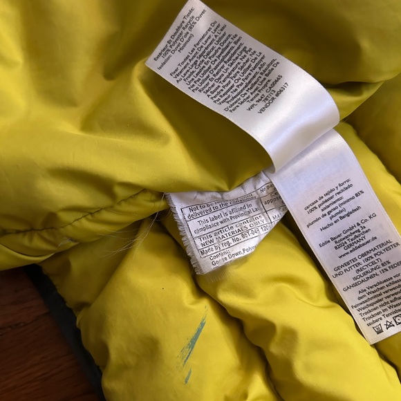 Eddie Bauer lot of 2 Dark Blue Gore tex parka 800fp StormDown - Picture 10 of 13